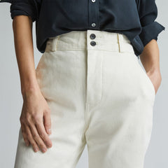 The Organic Straight-Leg Pant | Bone