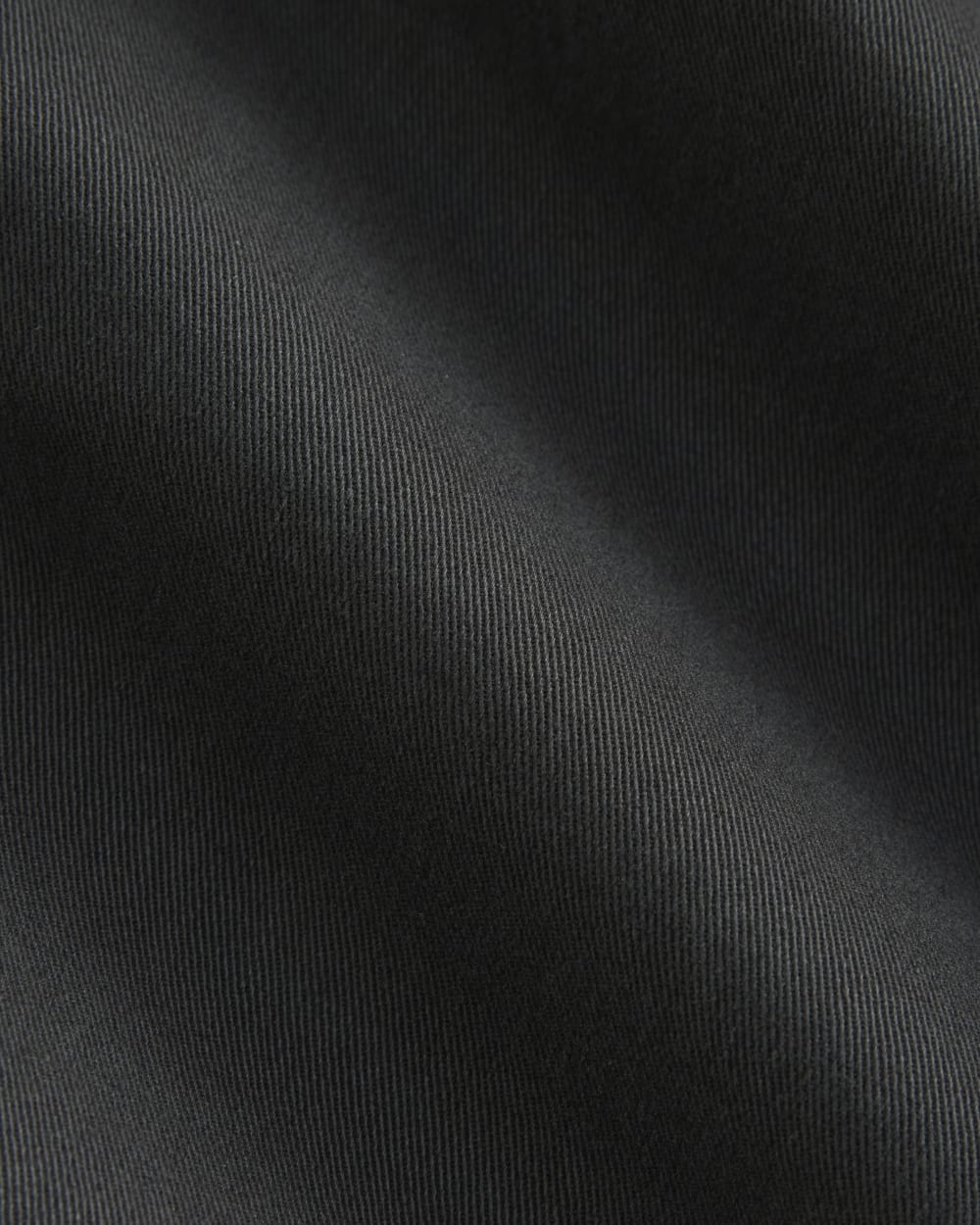 Cotton Twill Chino | Black