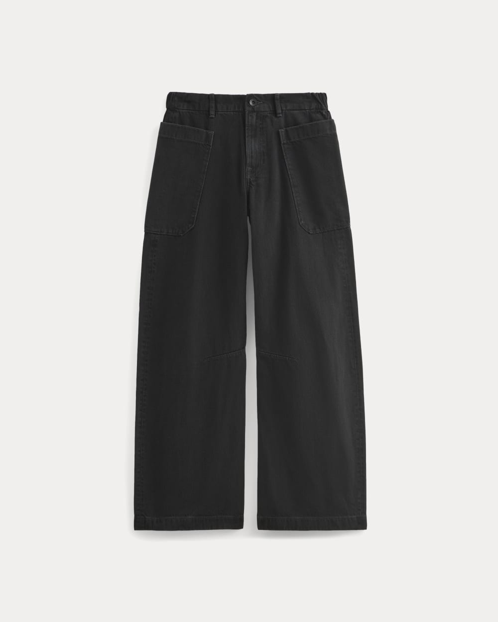 The Gardener Pull-On Jean | Washed Black