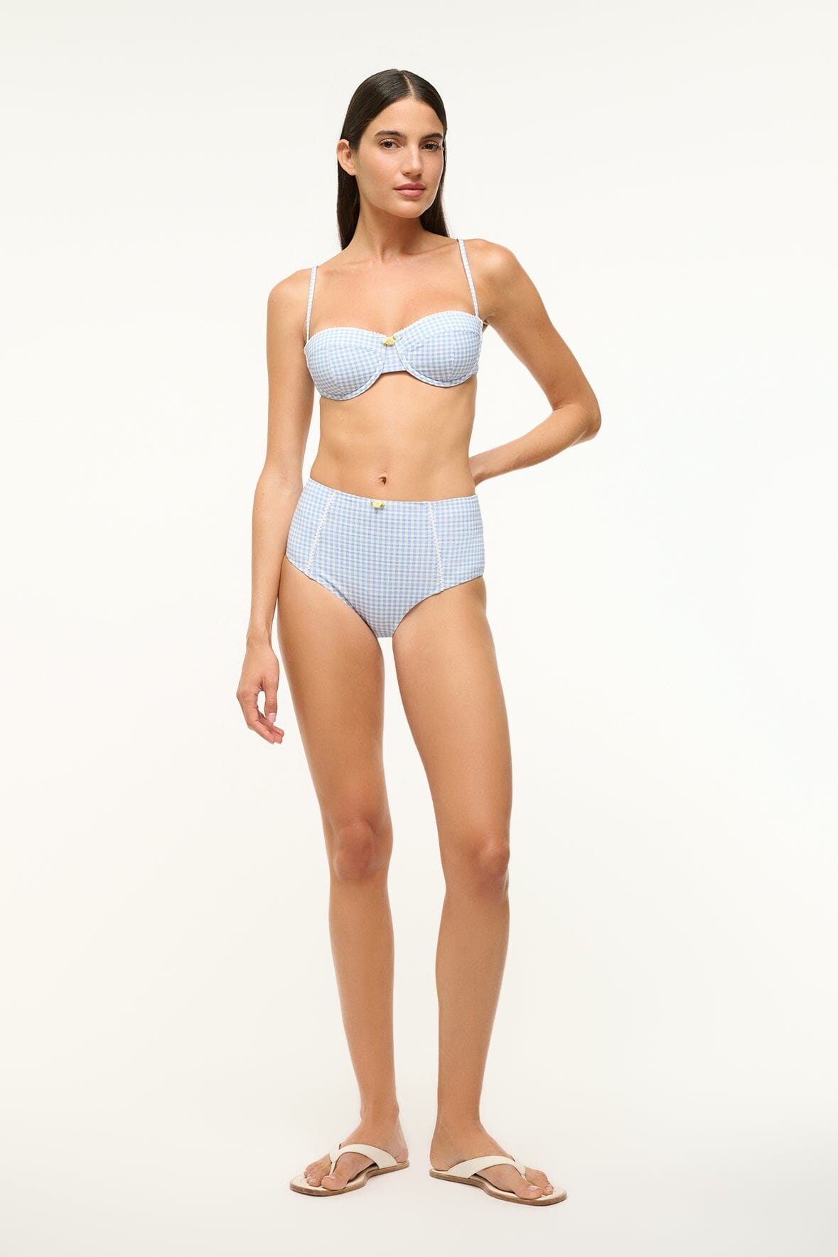 WAILEA BIKINI BOTTOM | SKY MICRO CHECK