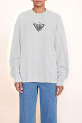 Custom STAUD x C.Bonz Oversized Sweatshirt | Grey