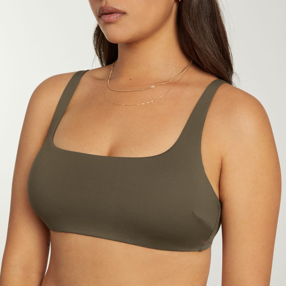 The Square-Neck Bikini Top | Beech