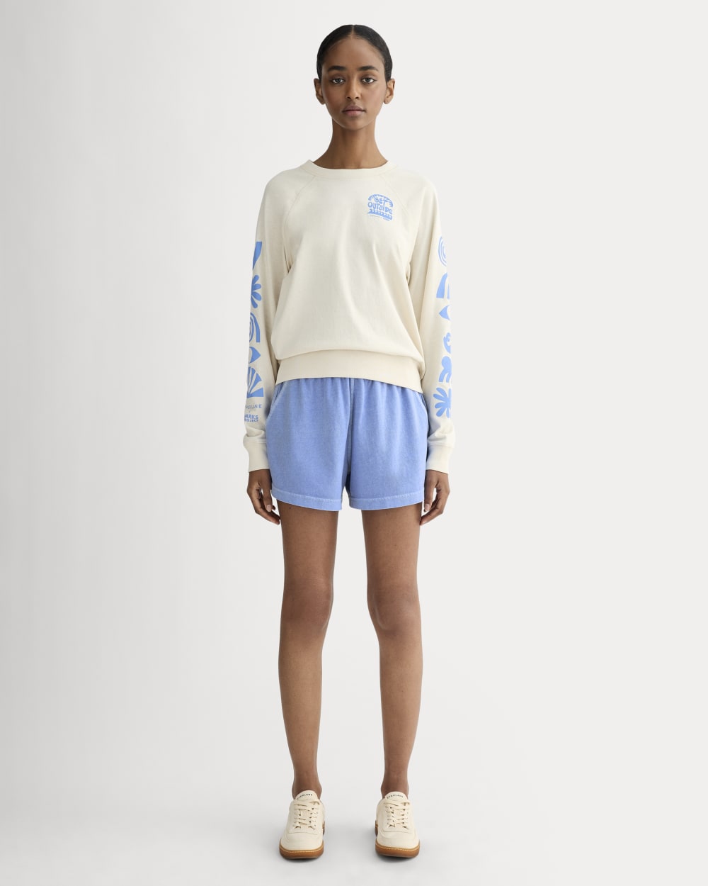 The Off-Duty Short | Granada Sky Blue Garment Dye