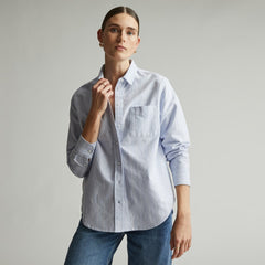 The Must-Have Oxford Shirt | Periwinkle / White