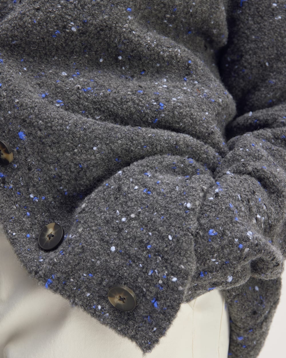 The Confetti Cardigan | Charcoal Multi