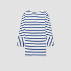 The Mariner Dress | Canvas Tan / Mazarine Blue