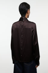 Rhodes Silk Top | Earth