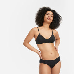 The Cotton Bralette | Black