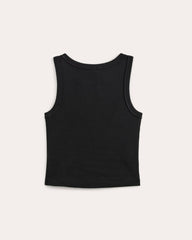 The Selfie Boatneck Tank | Black
