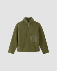 The ReNew Fleece Oversized Half-Zip | Kalamata