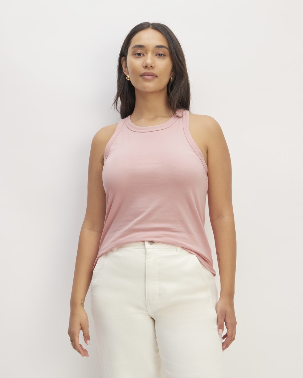 The Tank in Essential Cotton | Rose Pink