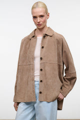 Josette Suede Shirt | Dune