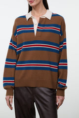 Michael Cashmere Sweater | Savoy Stripe