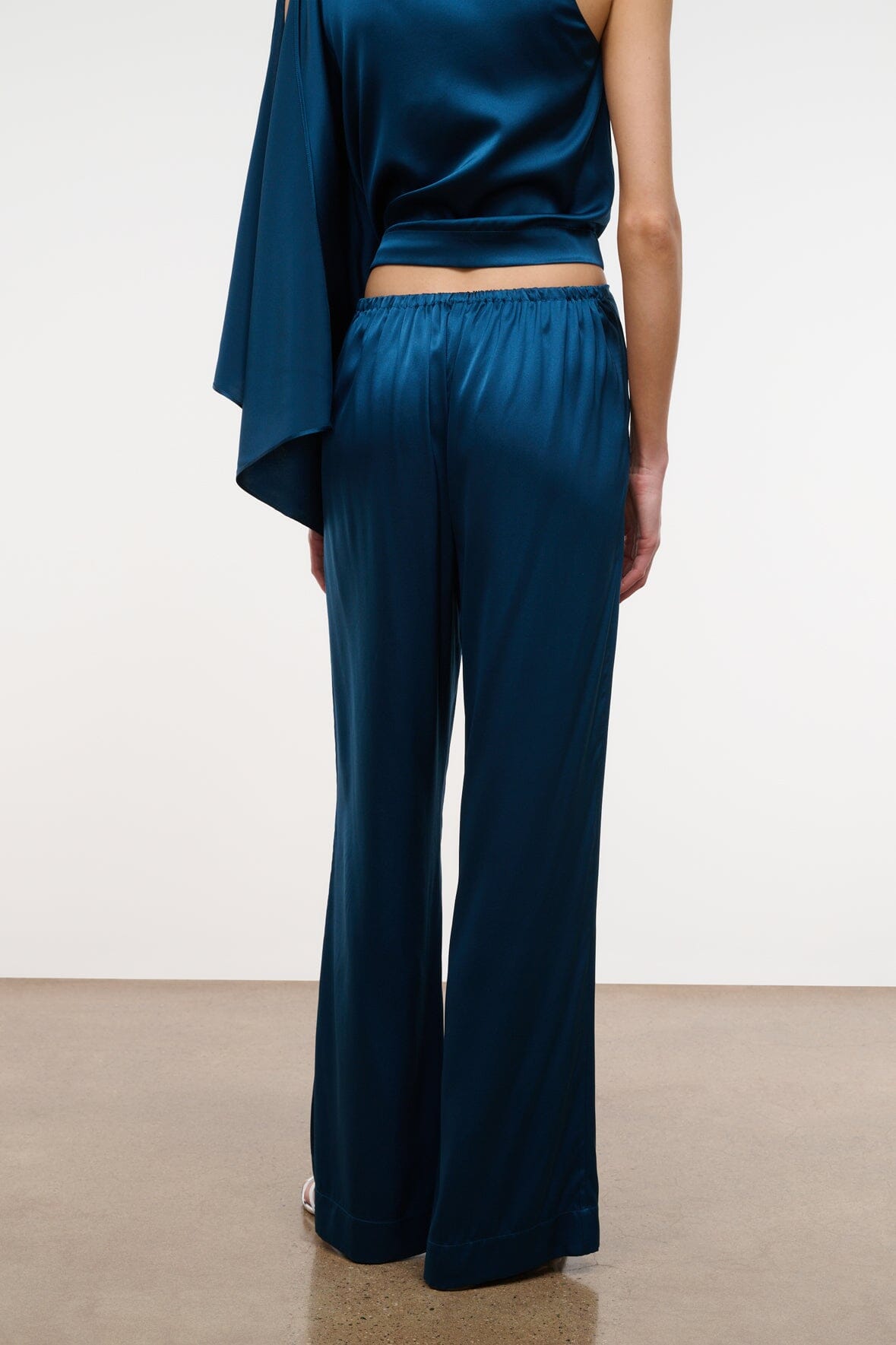 Stroll Silk Pant | Harbor