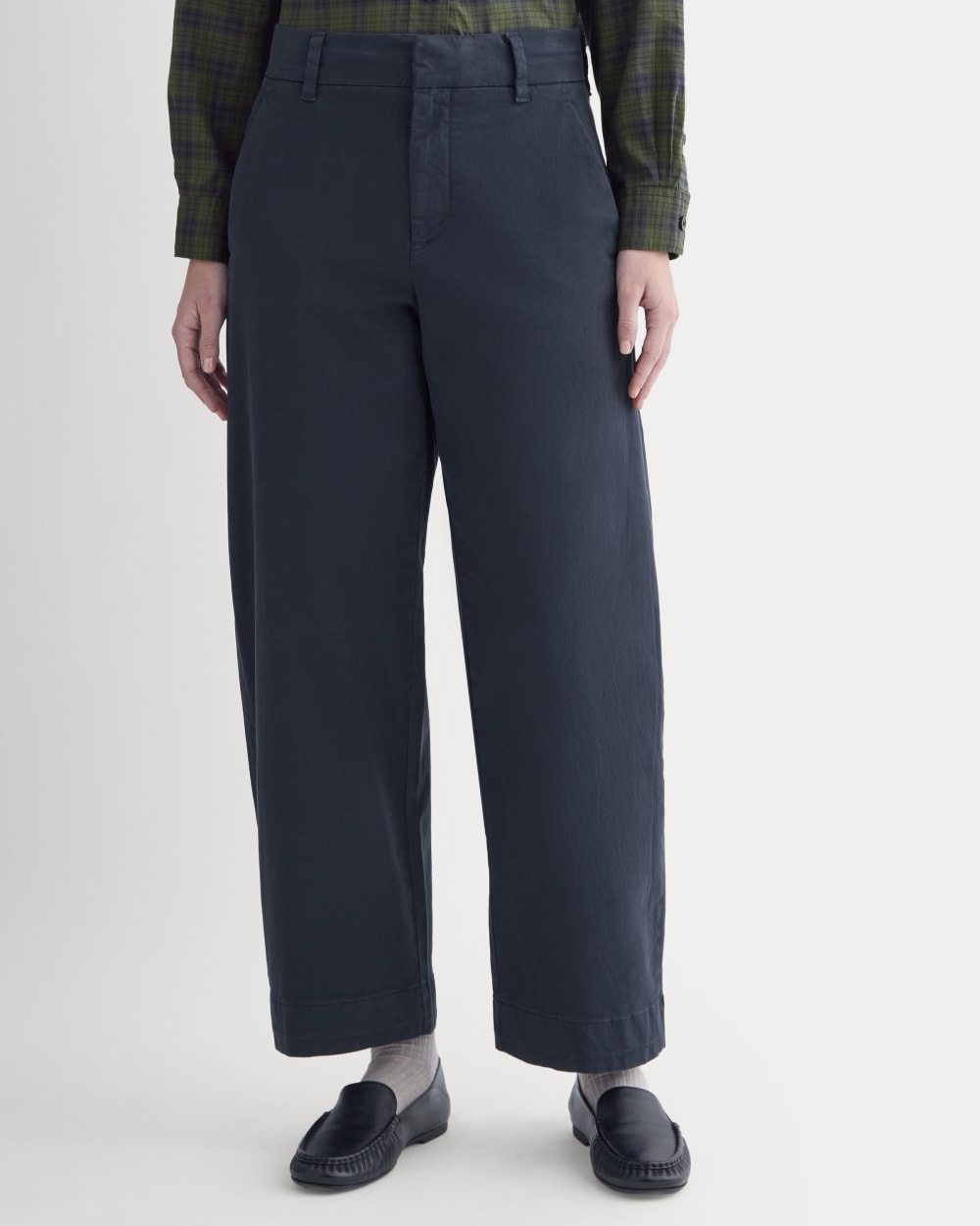 Cotton Twill Chino | Navy