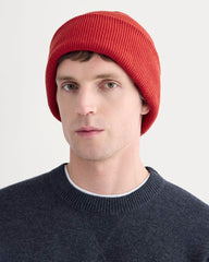 The Cabin Beanie | Berry Red