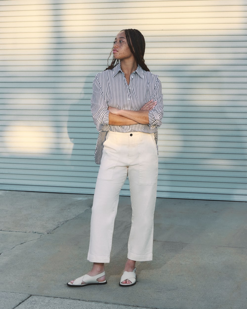 The Organic Utility Pant | Bone