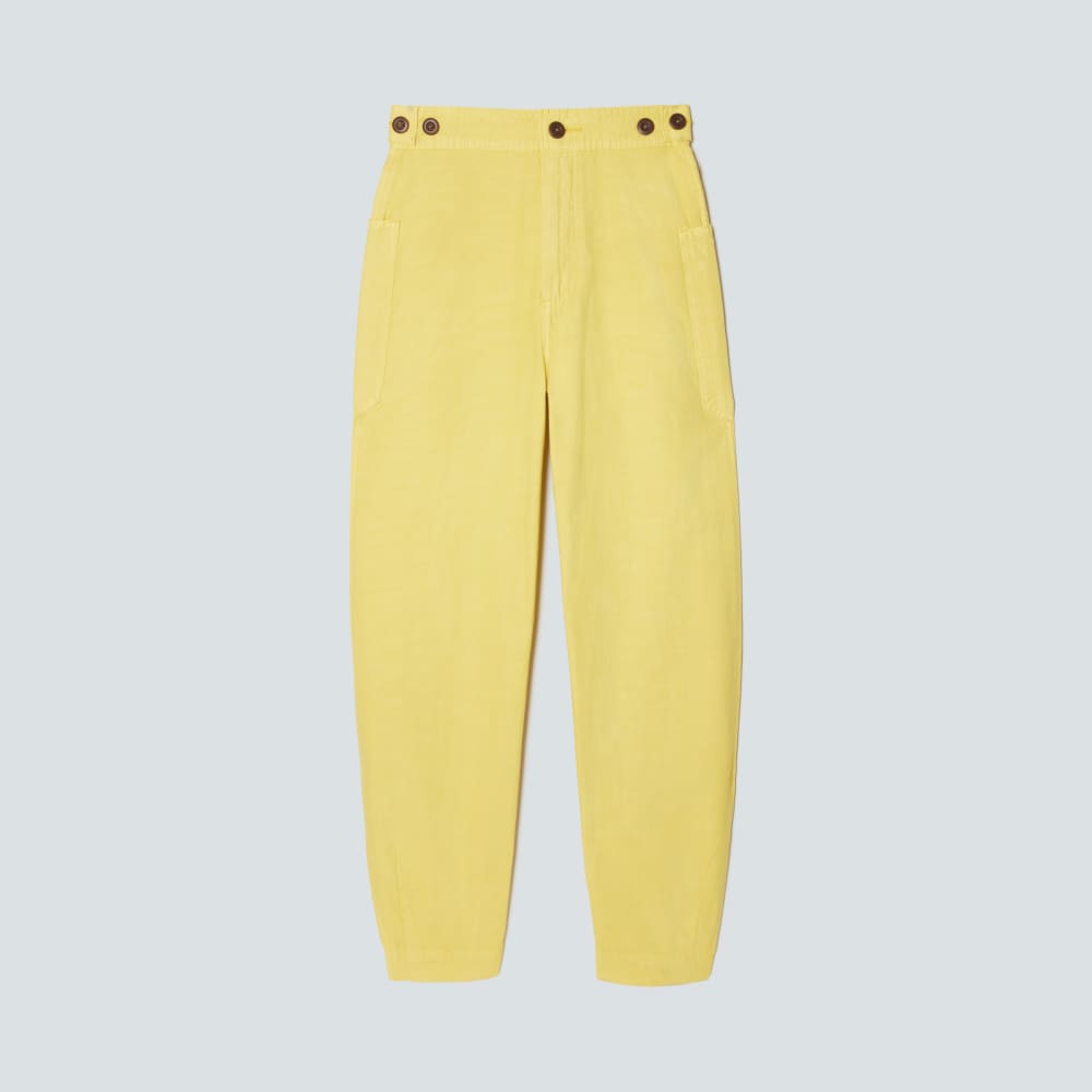 The Fatigue Barrel Pant | Lemon