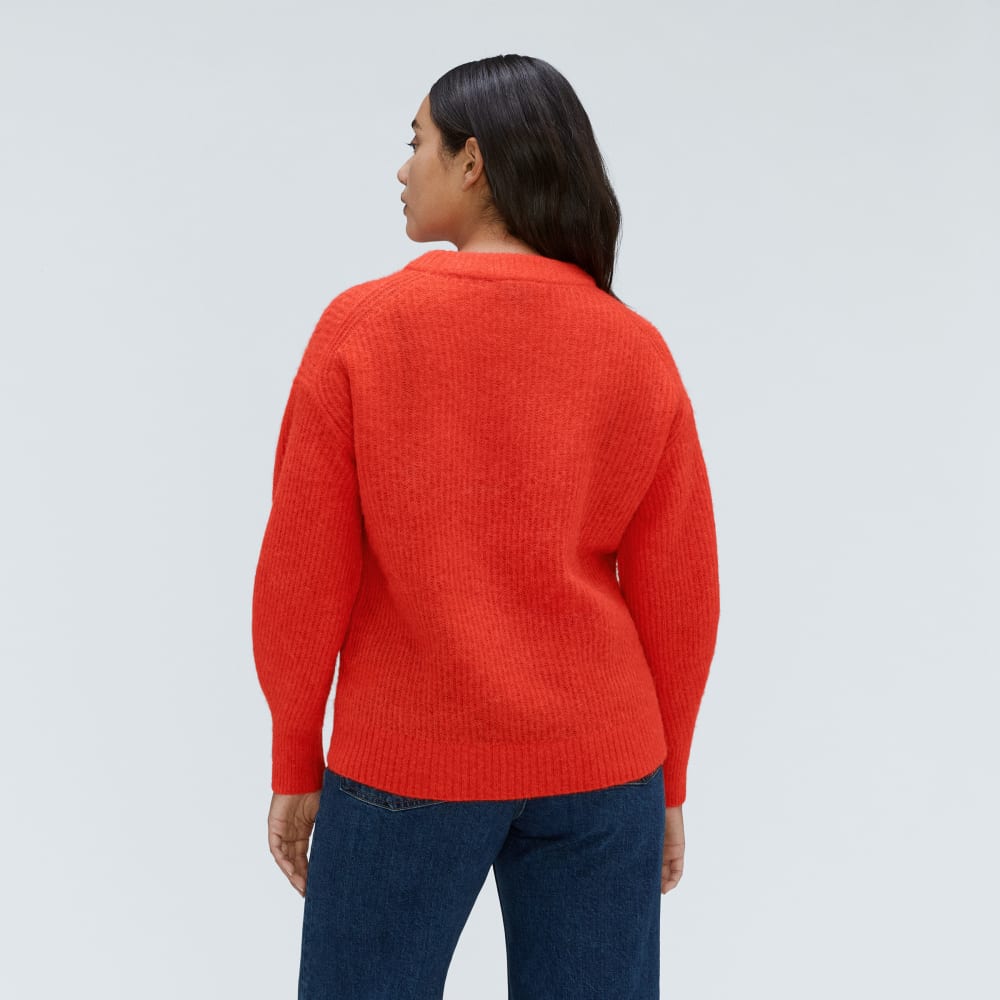 The Cocoon Crew in Alpaca | Red Orange