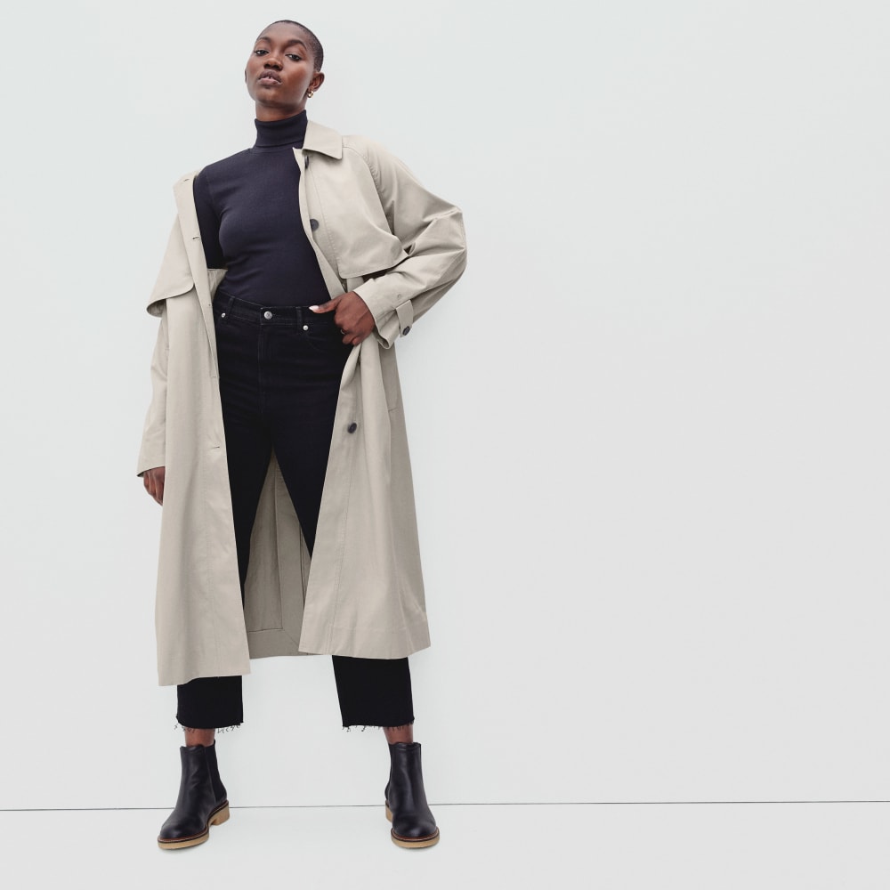 The Long Mac Coat | Stone