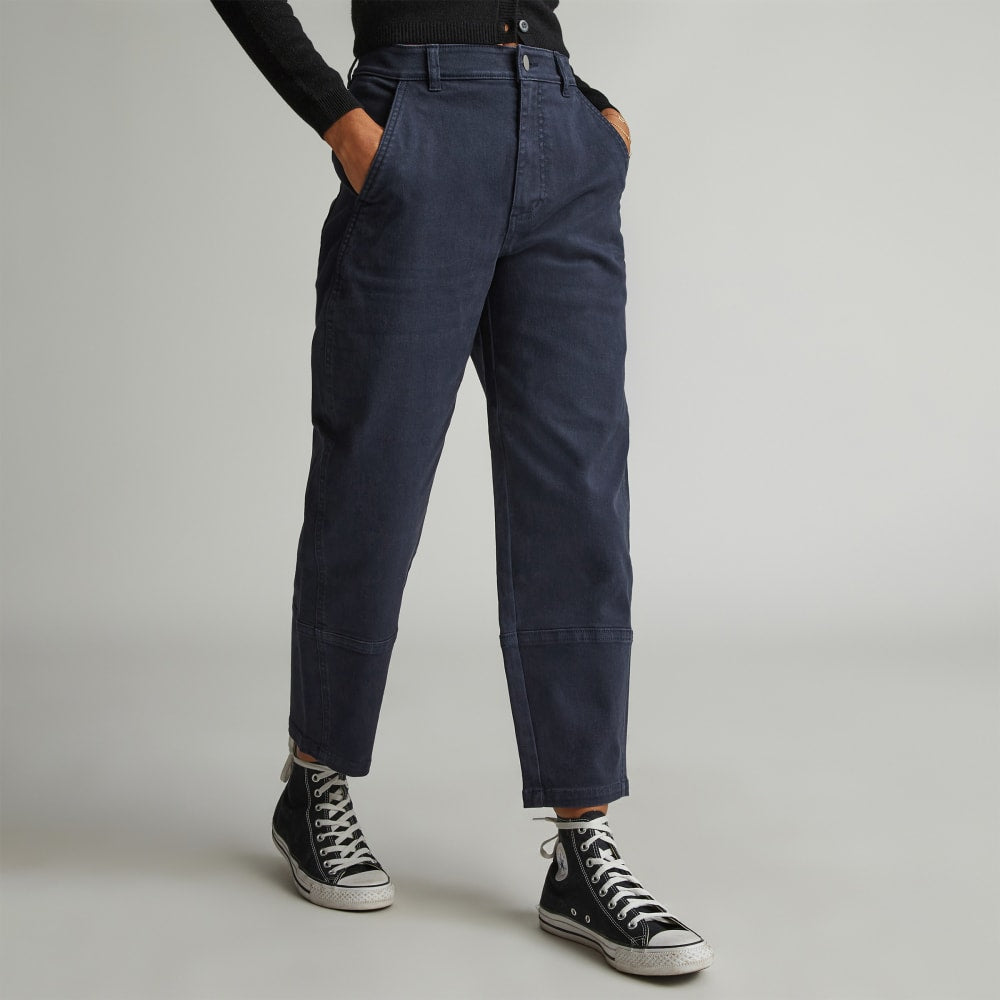 The Utility Barrel Pant |  Navy  | Regular