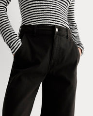 The Utility Wide-Leg Pant | Black