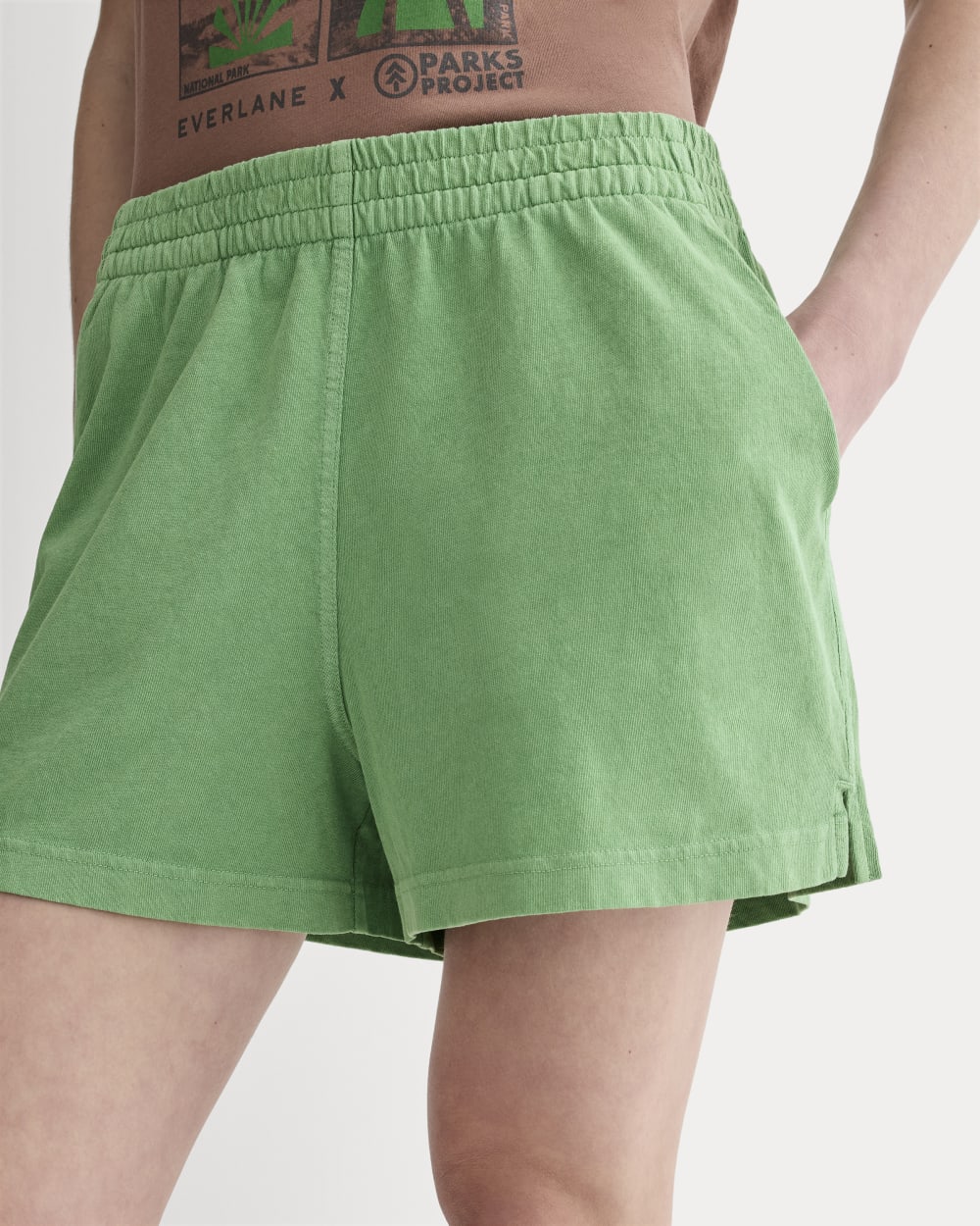 The Off-Duty Short | Green Garment Dye