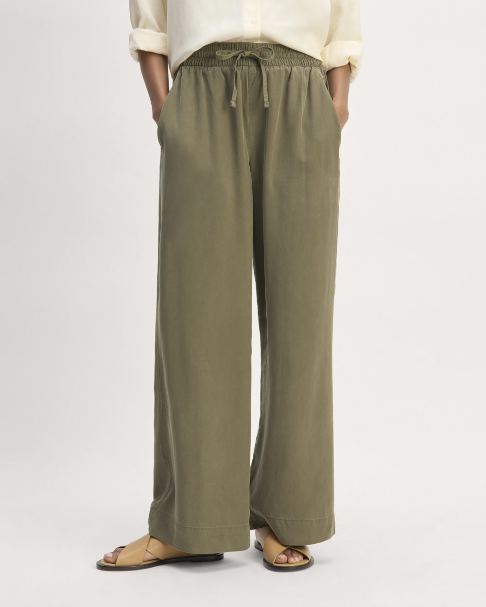 The Wide-Leg Pant in Butterlite | Kalamata
