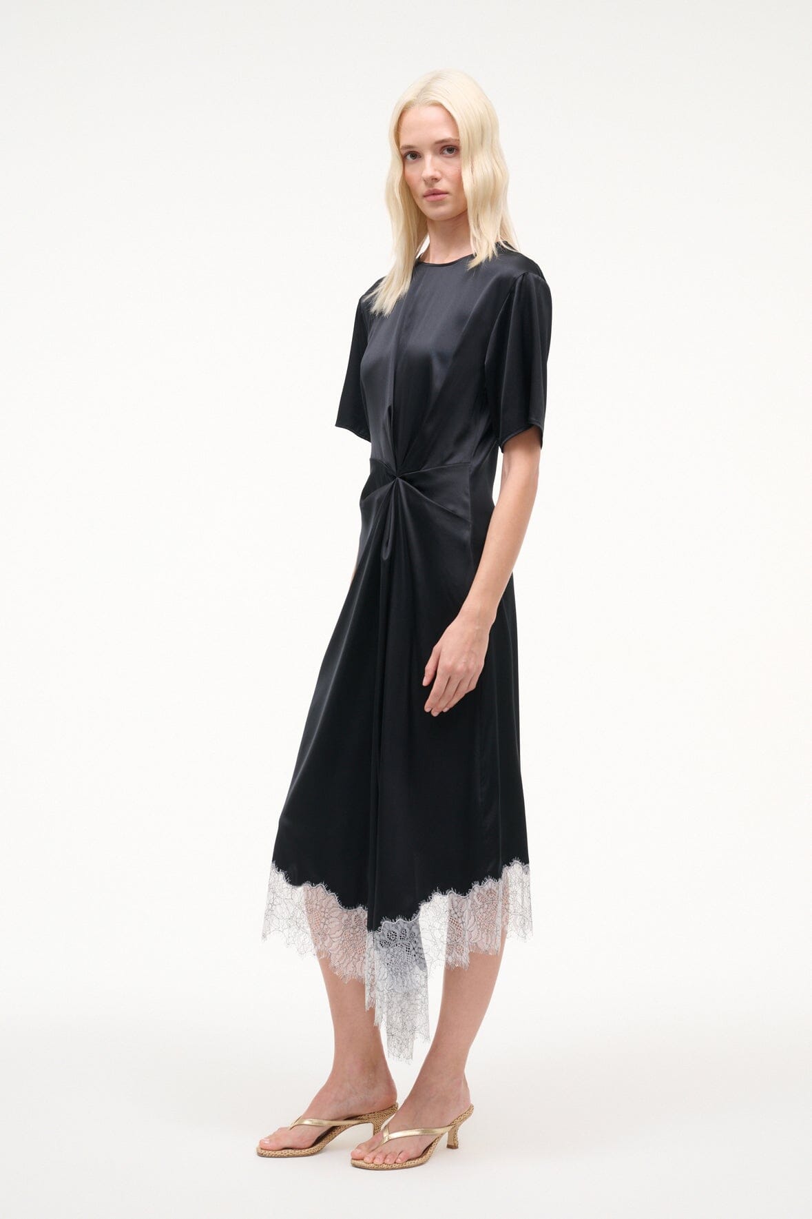 SONOMA SILK DRESS | BLACK