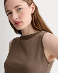 The Form Boatneck Tank | Deep Taupe