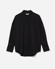 The Oversized Poplin Shirt | Black