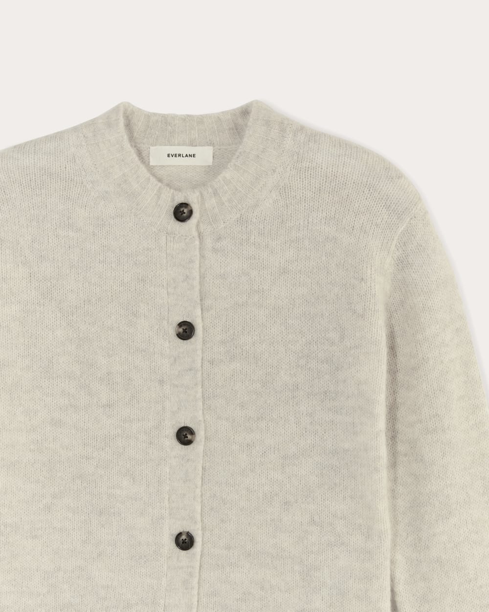The Crew Cardigan in Alpaca | Almond