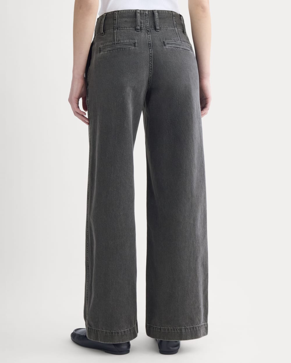 The Mid-Rise Trouser Jean | Black