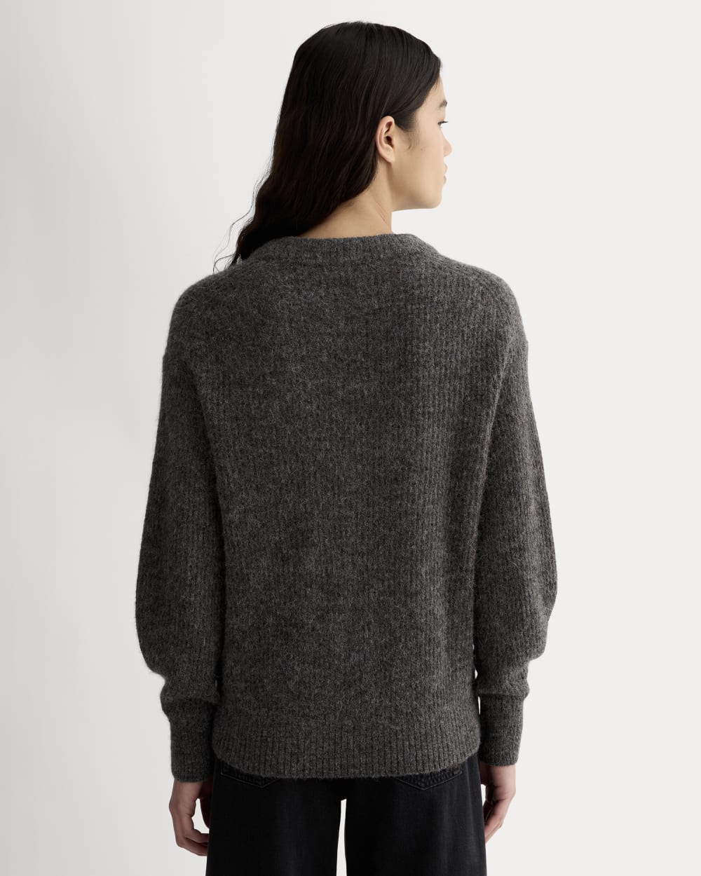 The Cocoon Crew in Alpaca | Dark Charcoal