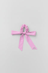 Love Knots Tie Scrunchie - Candy Heart Pink