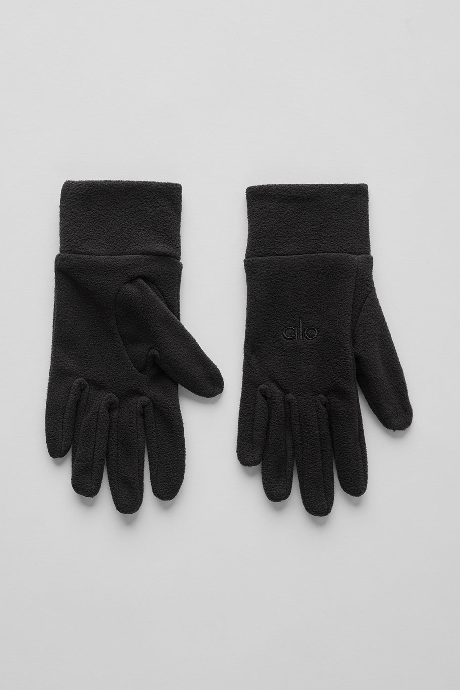 Performance Fleece Gloves - Black/Black