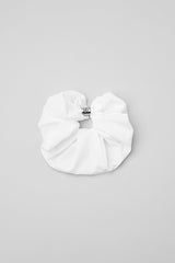Bead It Oversized Scrunchie - White
