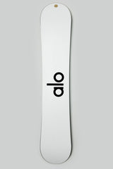 ALO Glacier Snowboard - Black/White