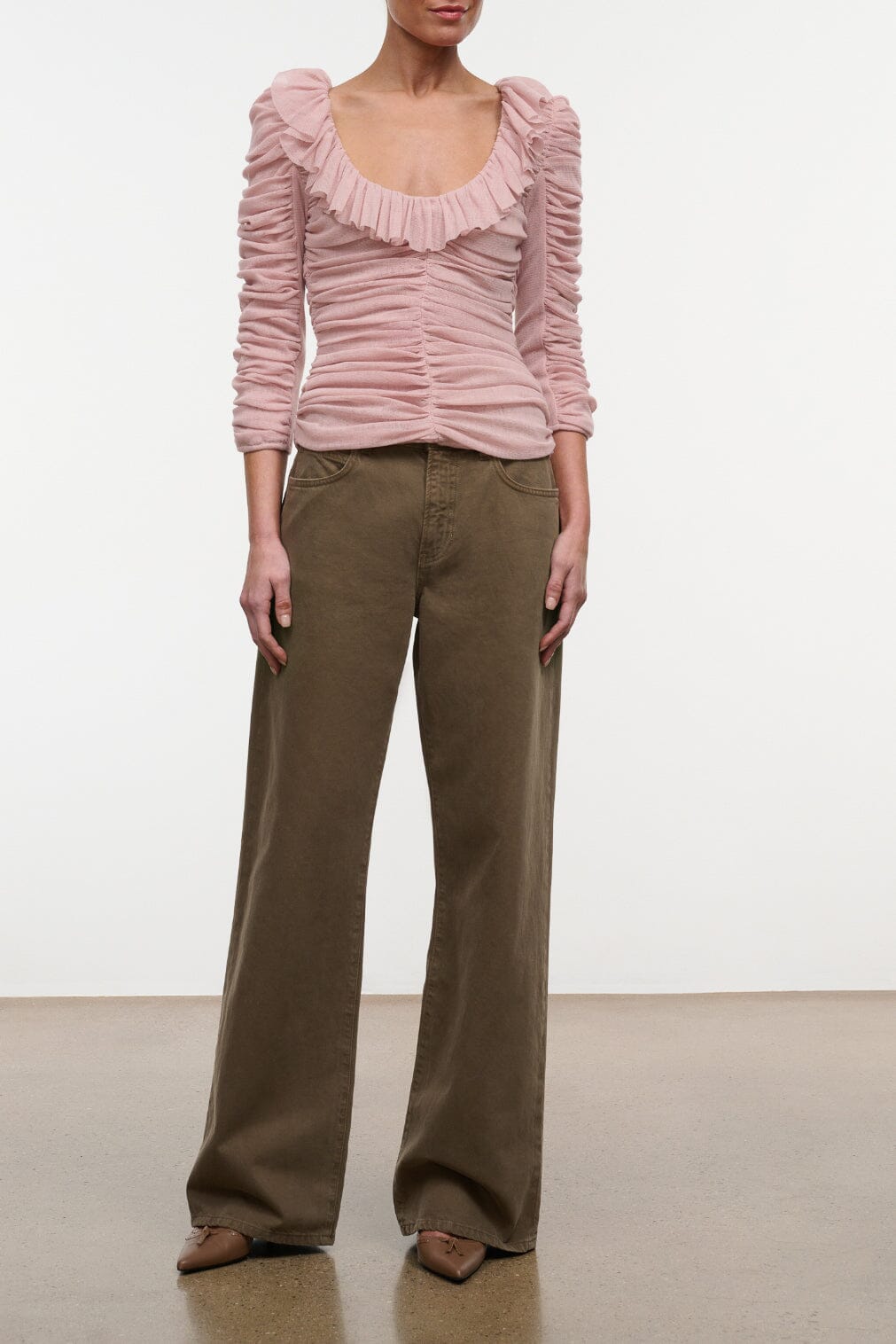 Gus Relaxed Jean | Greige