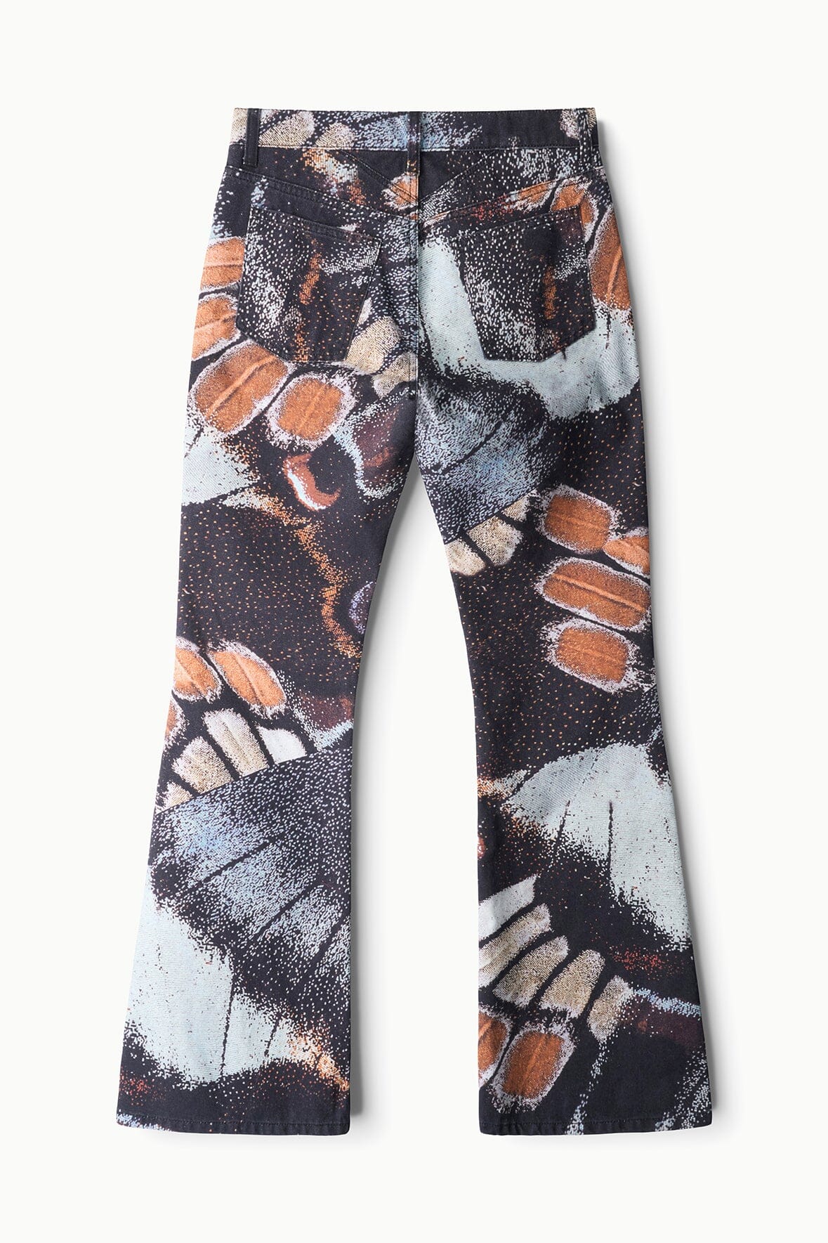 Franky Flare Jean | Butterfly Sky