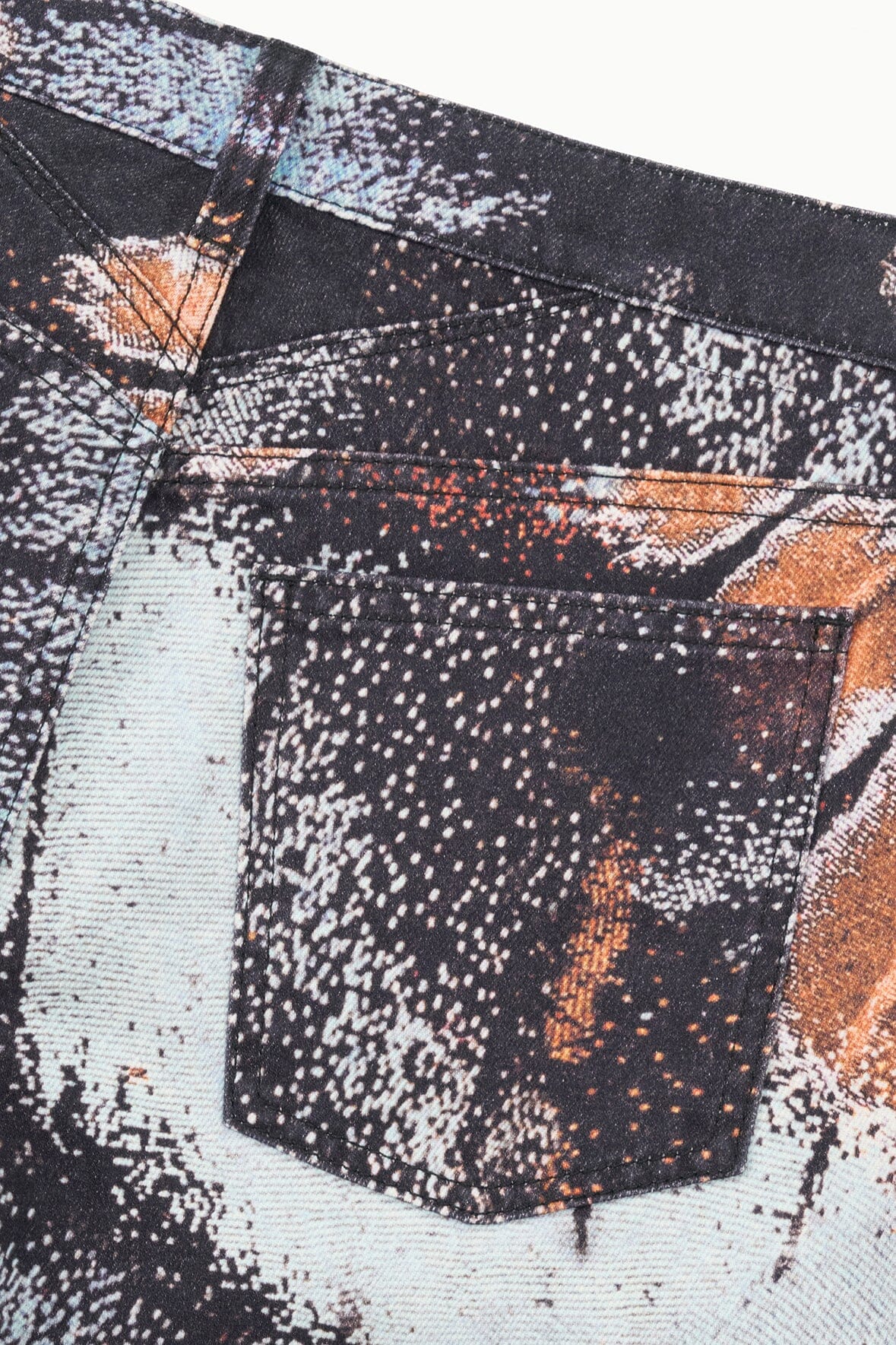 Franky Flare Jean | Butterfly Sky