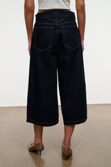 Hunter Culotte Jean | Indigo