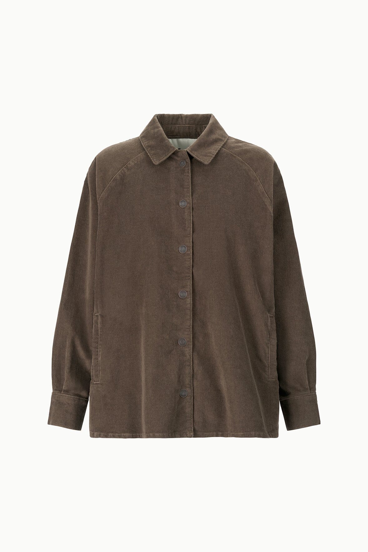 Myles Shirt Jacket | Oyster Corduroy