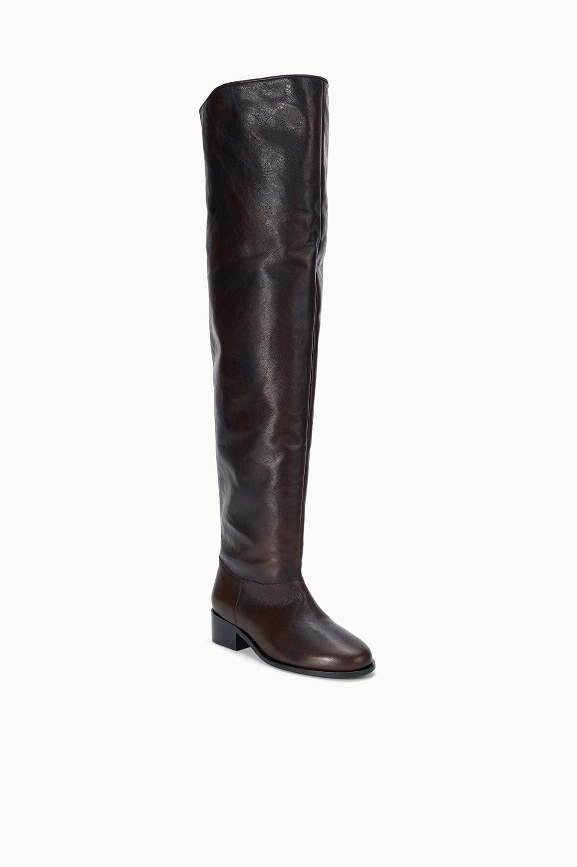 Arlo Over the Knee Boot | Espresso Distressed