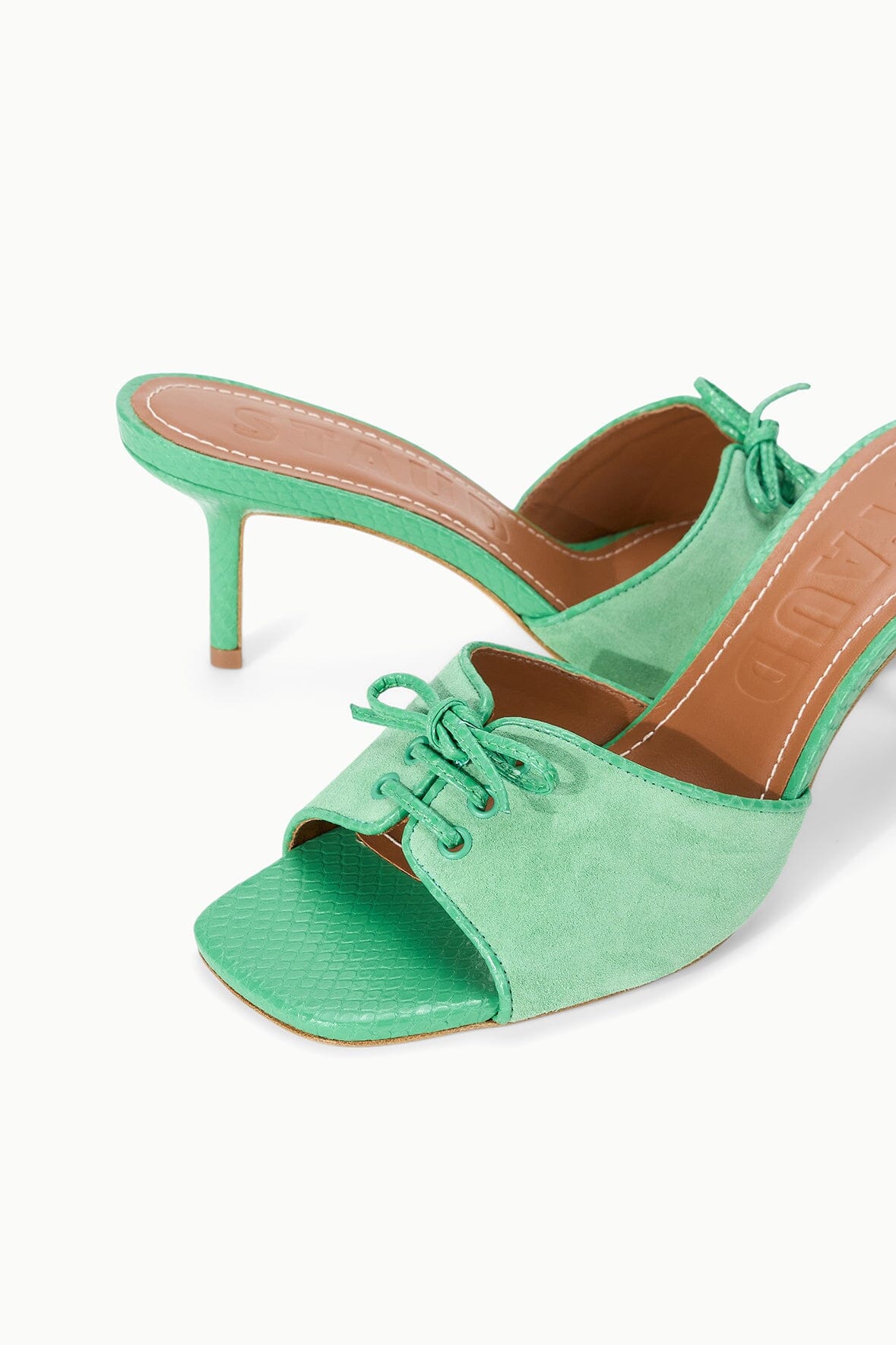 Blake Mule | Seafoam Suede