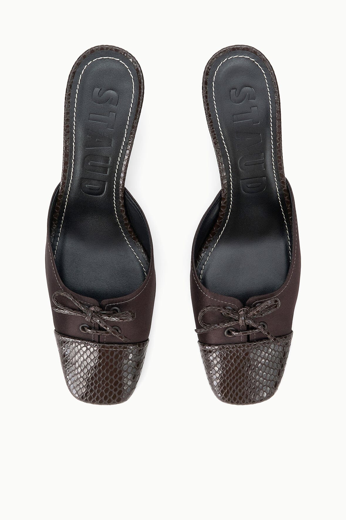 Faye Mule | Espresso Snake