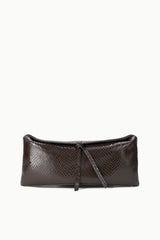 Eve Clutch | Espresso Snake