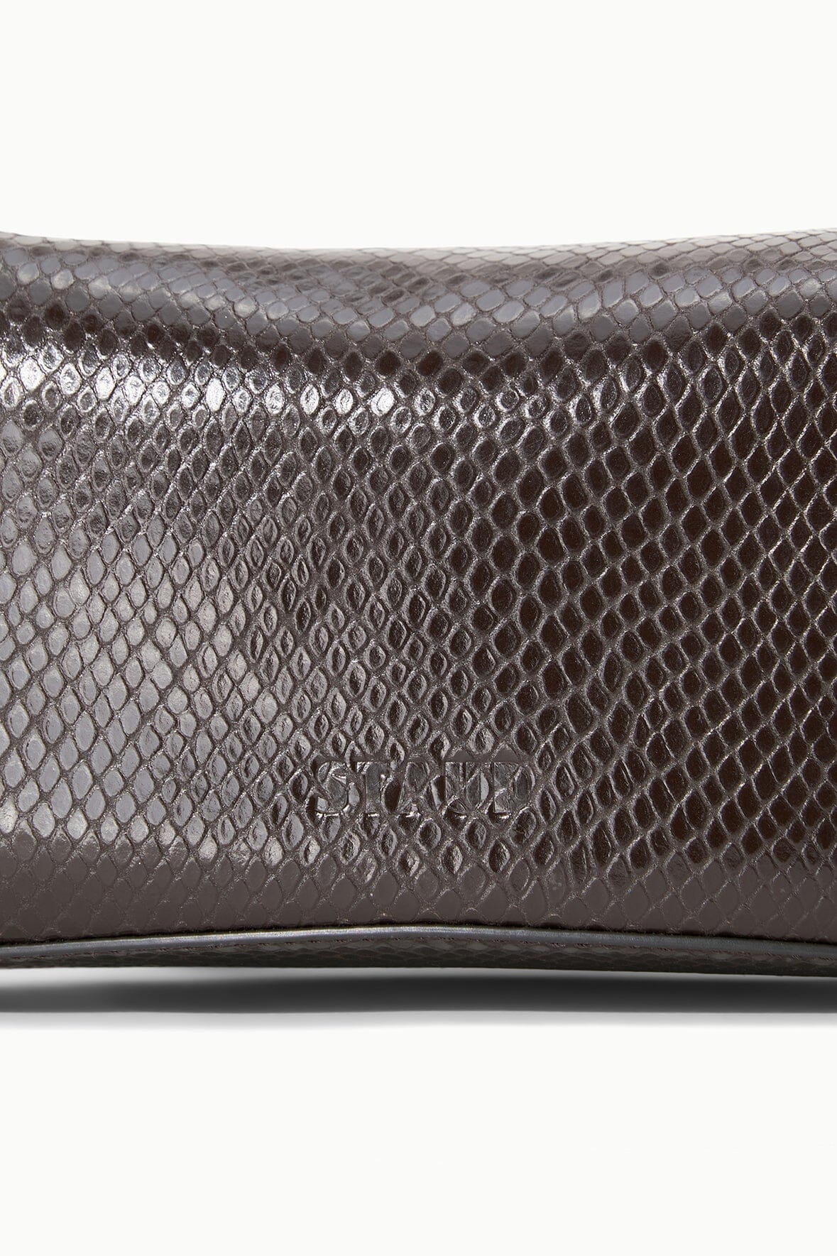 Eve Clutch | Espresso Snake