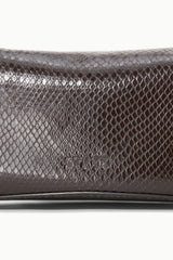 Eve Clutch | Espresso Snake