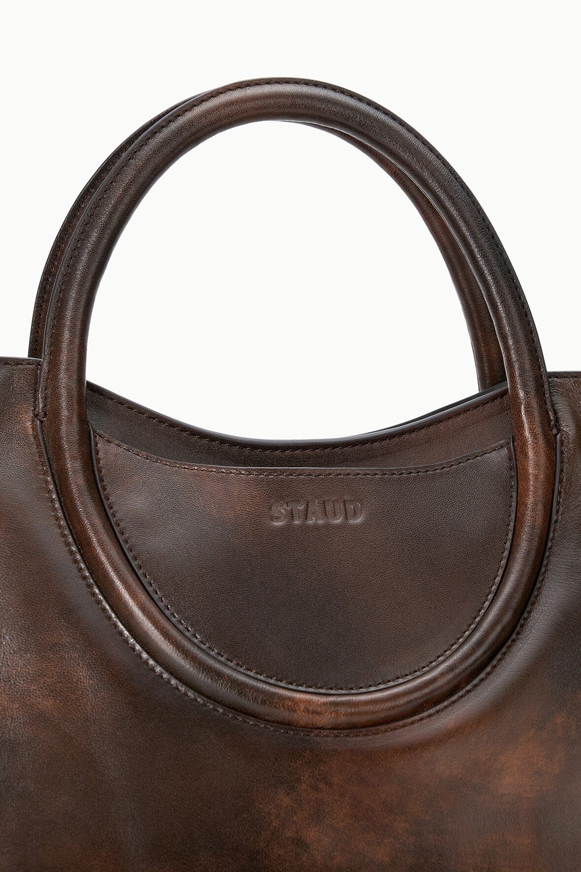 Maude Satchel | Espresso Distressed